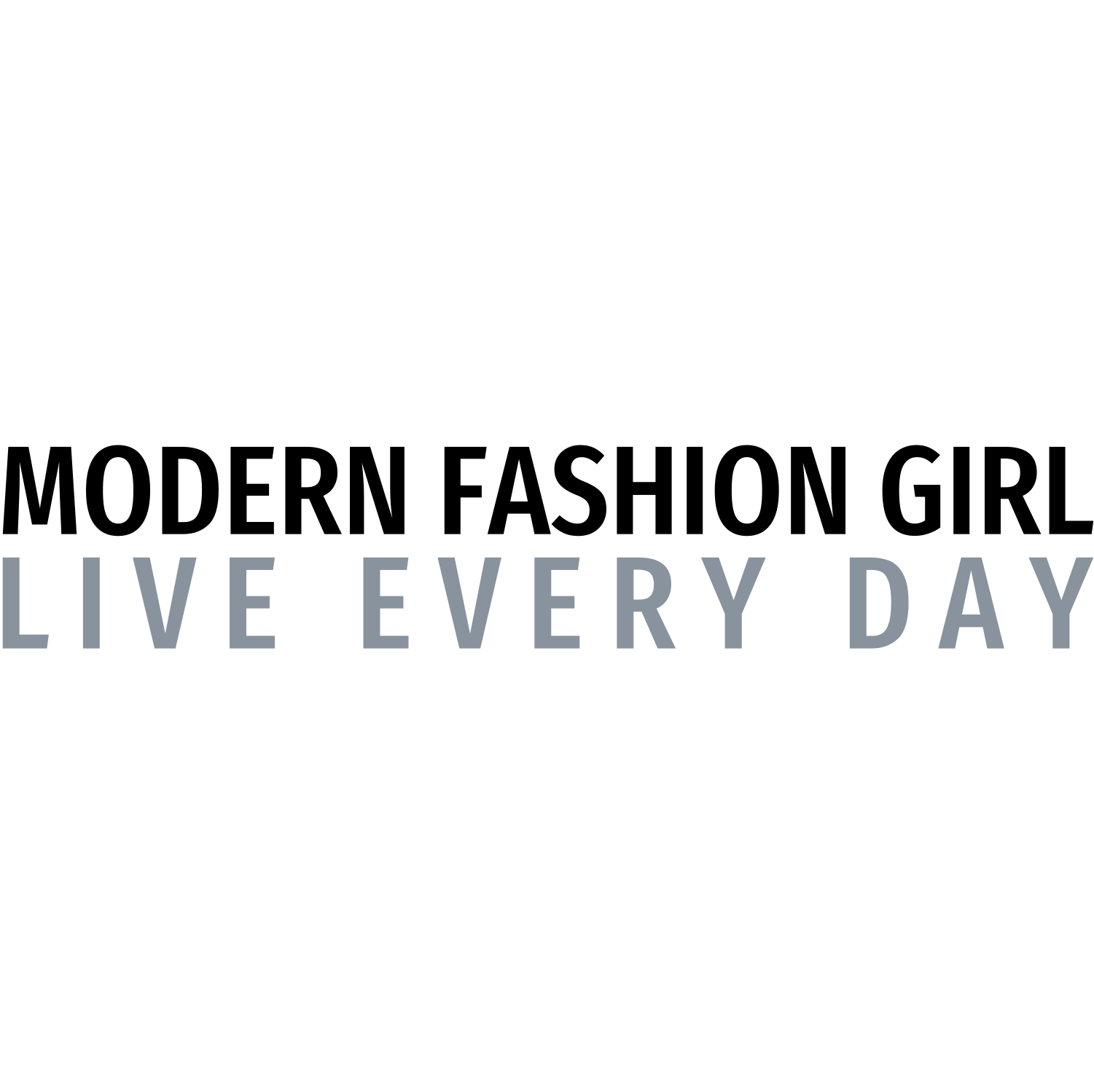 modern fashion girl